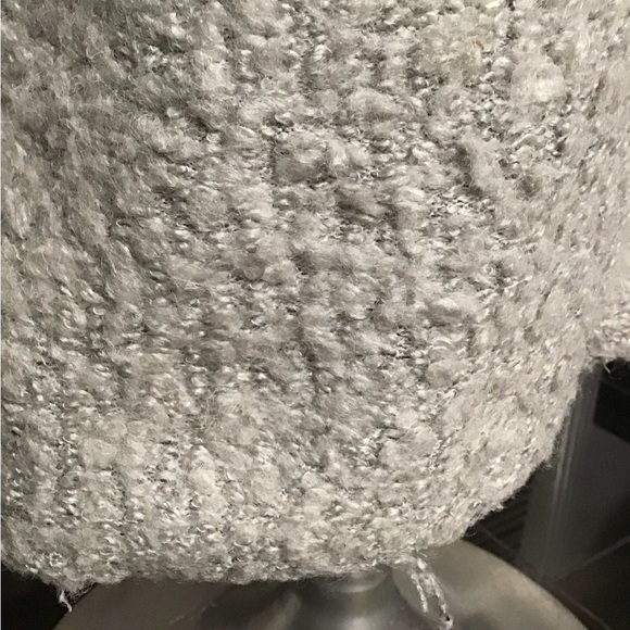 Anthropologie Saturday Sunday Sherpa Faux Suede Mixed Fabric Moto Vest - Picture 13 of 14